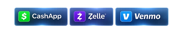 Cash App, Zelle and Venmo